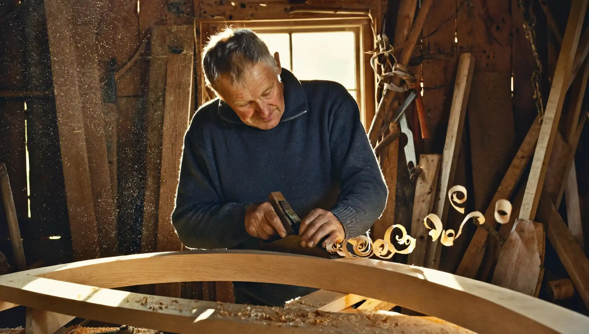 Wide landscape shot — Estonian countryside at golden hour